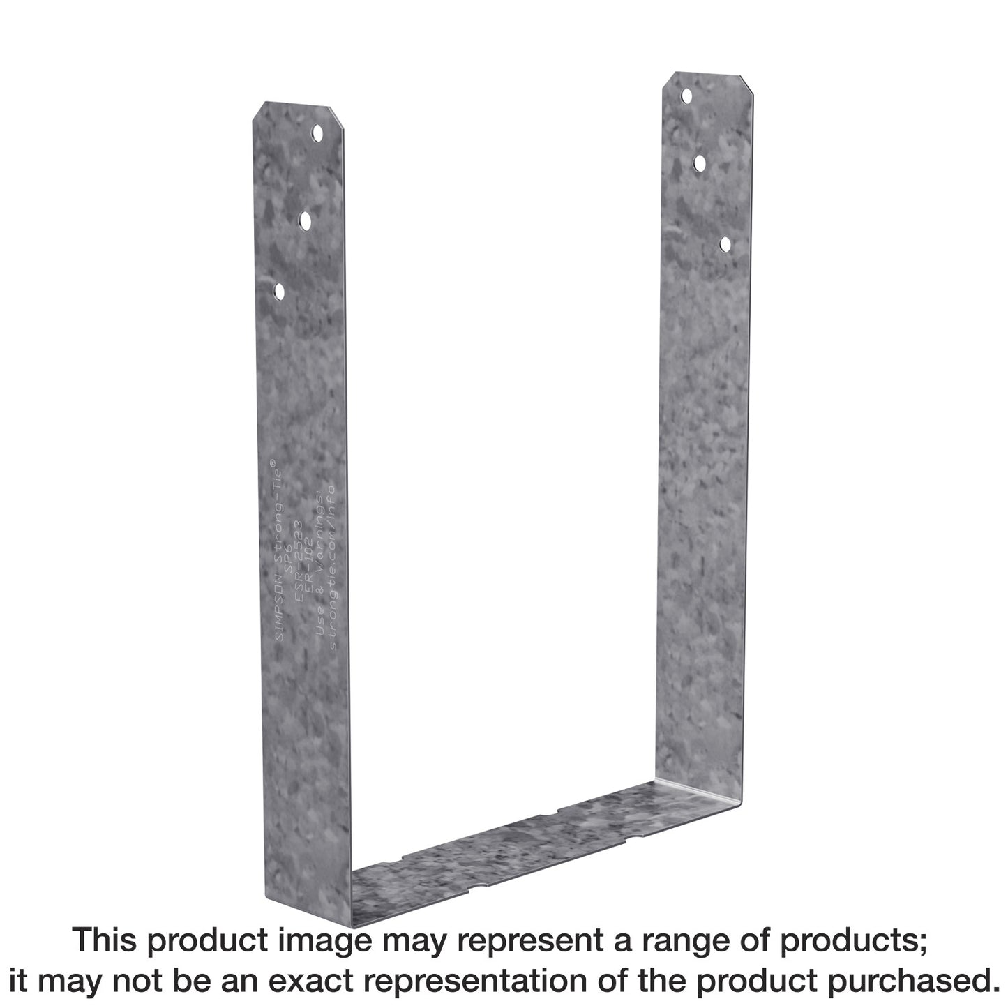 Simpson Strong-Tie SP6 SP 5-9/16 in. x 7-3/4 in. Galvanized Stud Plate Tie (Pack of 4800)