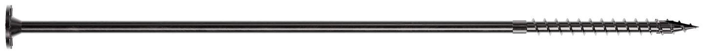 Simpson Strong-Tie SDWS221200DBB Strong-Drive® SDWS™ TIMBER Screw (Exterior Grade) — 0.220 in. x 12 in. T40, Black (250-Qty)