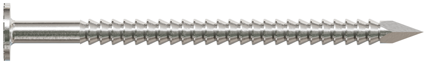 Simpson Strong-Tie T4KR71 Premium Siding Nail — 1-1/2-in. x 7/32-in. Head Dia., Type 316 Stainless Steel (1 lb.)