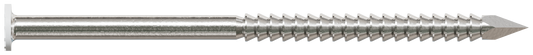 Simpson Strong-Tie S5SNDW1 Painted Siding Nail — 1-3/4 in. x .083 in. Type 304 Stainless Steel, White (1 lb.) (Pack of 800)