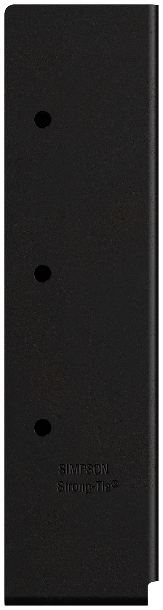 Simpson Strong-Tie APLH210R Outdoor Accents® APLH ZMAX®, Black Light Joist Hanger for 2x10 Rough