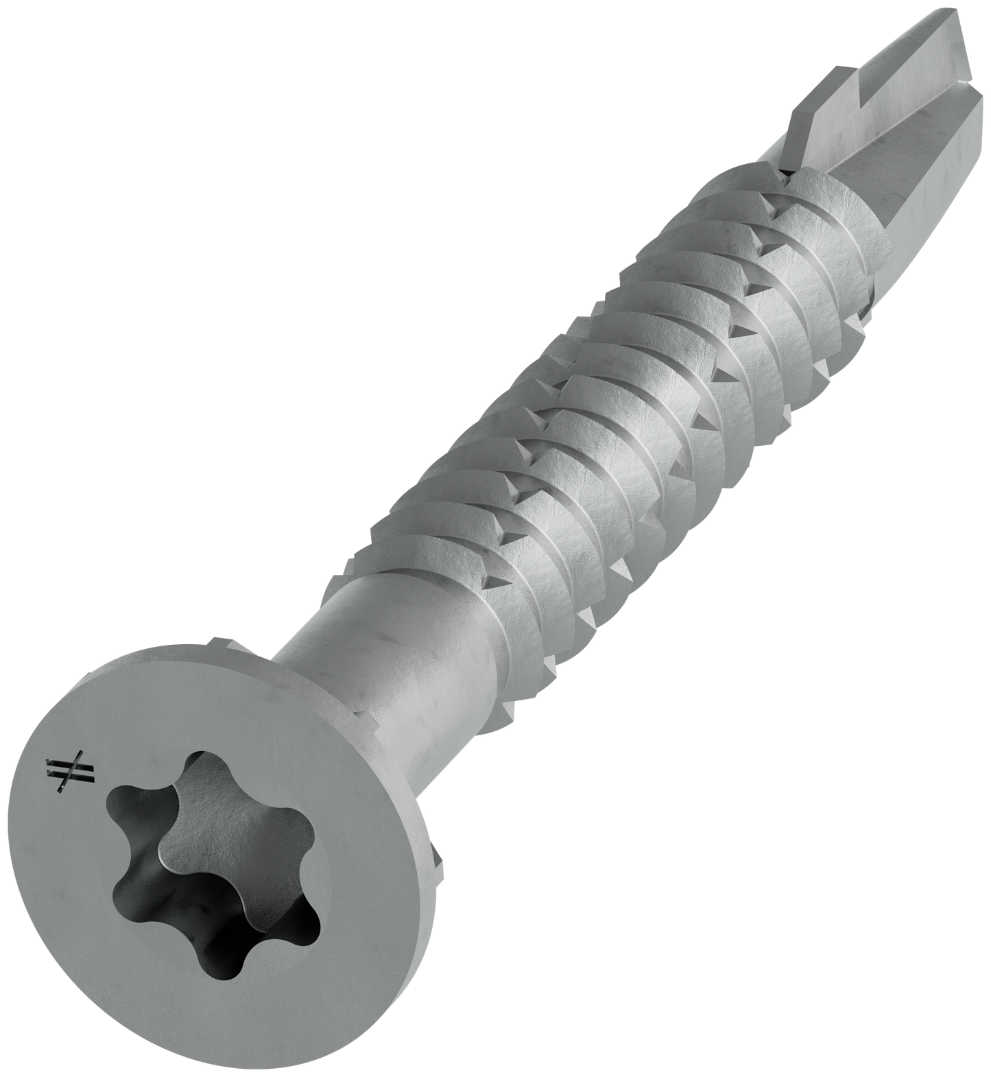 Simpson Strong-Tie TBG1245S Strong-Drive® TB WOOD-TO-STEEL Screw (Collated) — #12 x 1-3/4 in. N2000® (1000-Qty) (Pack of 100)