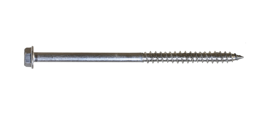 Simpson Strong-Tie SDWH27600SS-R50 Strong-Drive® SDWH™ TIMBER-HEX SS Screw — 0.275 in. x 6 in. 1/2 Hex, Type 316 (50-Qty) (Pack of 4)