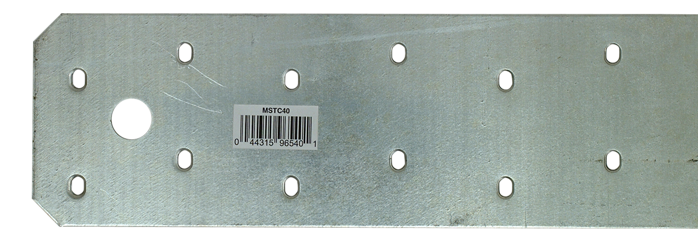 Simpson Strong-Tie MSTC40 MSTC 40-1/4 in. 16-Gauge Galvanized Medium Strap (Pack of 1050)