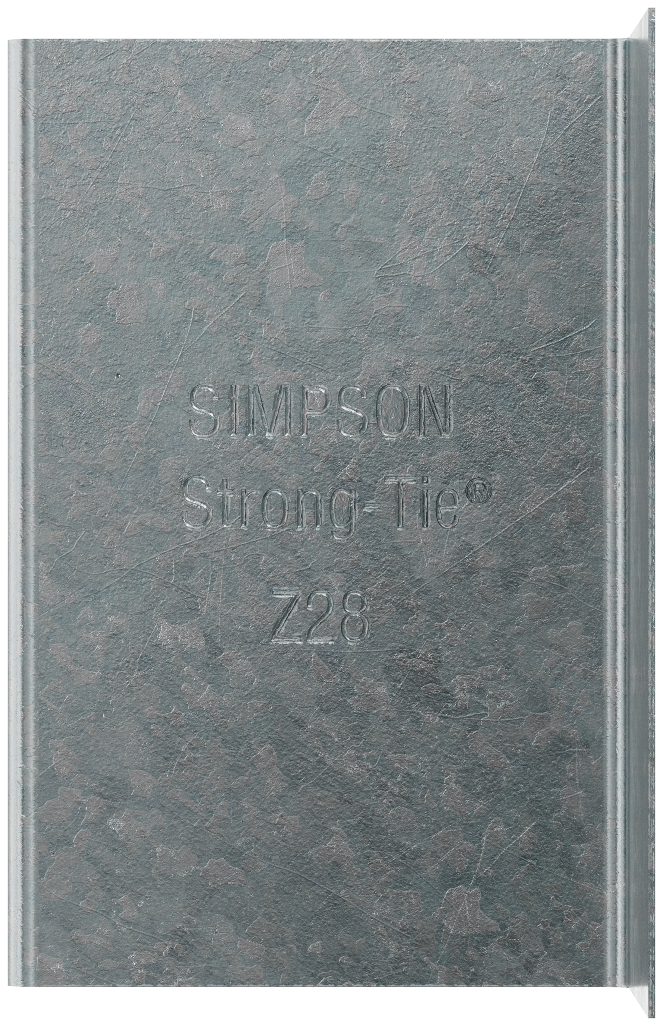 Simpson Strong-Tie Z28 2-5/16 in. x 1-1/2 in. 28-Gauge Galvanized Z Clip (Pack of 9000)