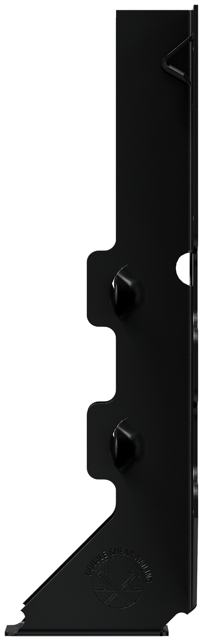 Simpson Strong-Tie LUS28PC Outdoor Accents® LUSPC ZMAX®, Black Powder-Coated Face-Mount Joist Hanger for 2x8 (Pack of 504)