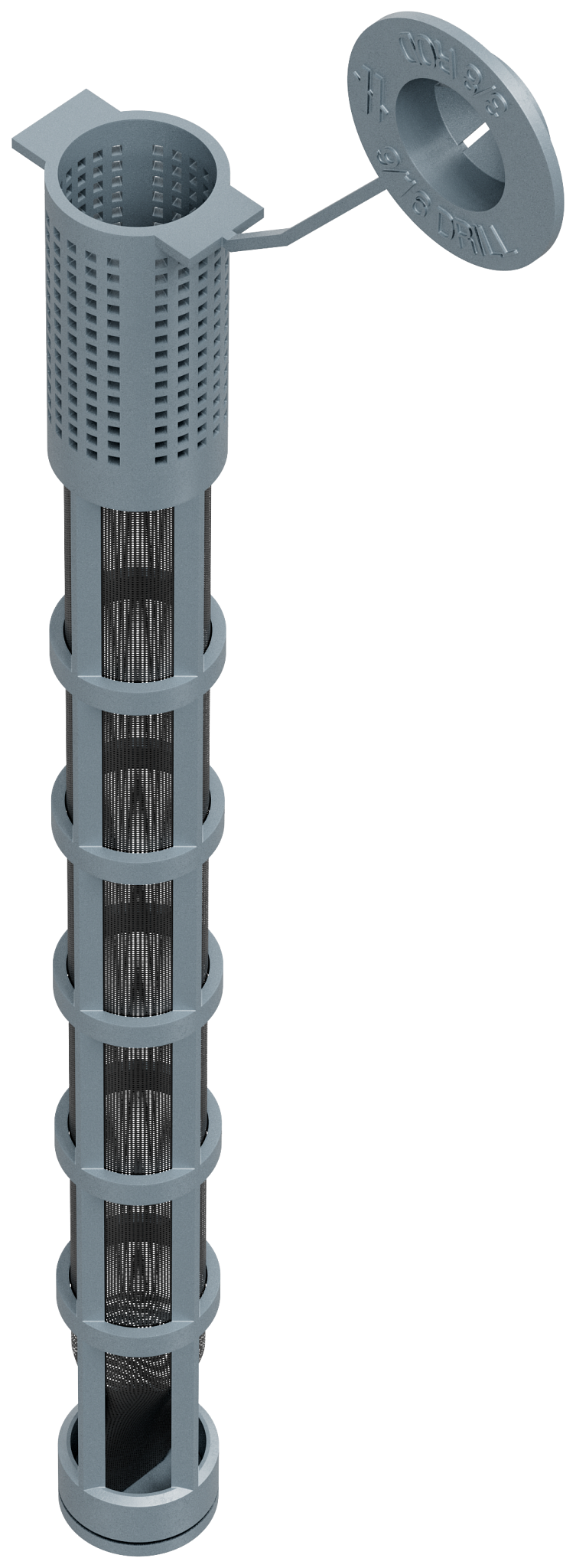 Simpson Strong-Tie 3GWS376P Opti-Mesh 6 in. Epoxy Adhesive Plastic Screen Tube for 3/8 in. Rod for SET-3G