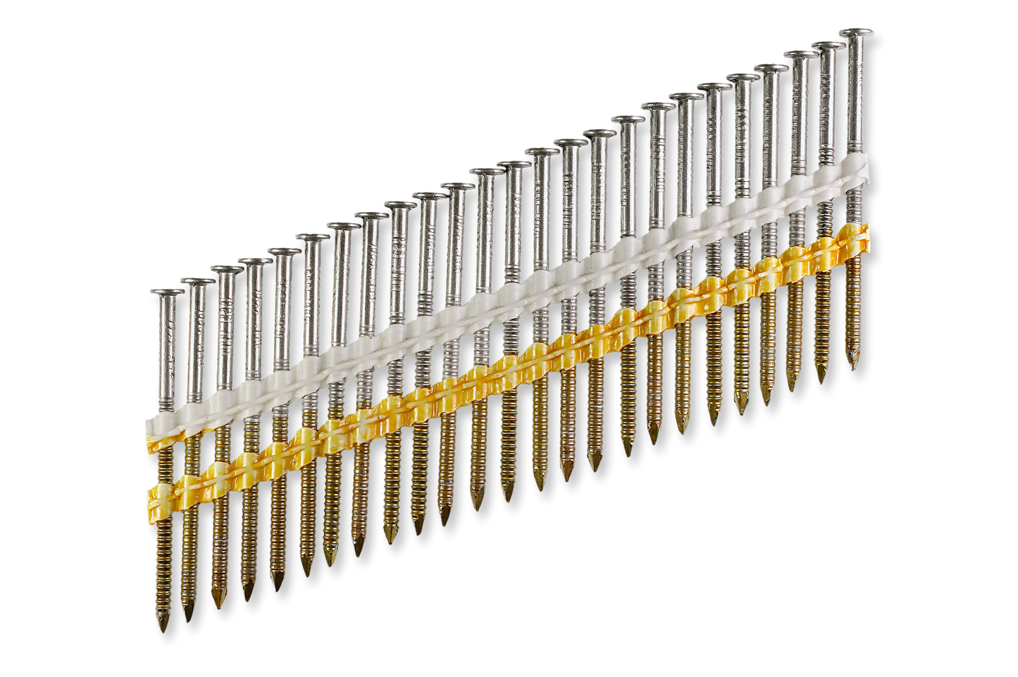 Simpson Strong-Tie S11A250CNJ 20°–22° Plastic Strip, Full Round Head, Ring-Shank Nail — 2-1/2 in. x 0.120 in. Type 304 (1000-Qty) (Pack of 144)
