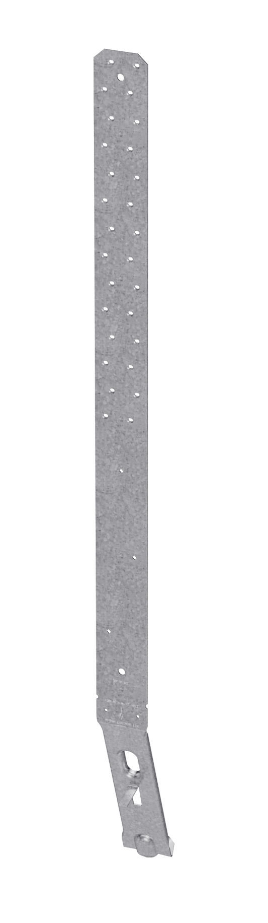 Simpson Strong-Tie STHD10RJ STHD 38-1/8 in. 12-Gauge Galvanized Rim-Joist Strap-Tie Holdown