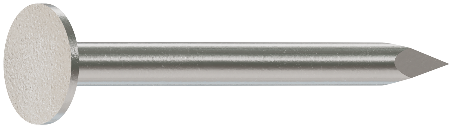 Simpson Strong-Tie S410RNB Roofing Nail,  Smooth Shank  — 1-1/2 in. x .131 in. Type 304 (25 lb.) (Pack of 64)