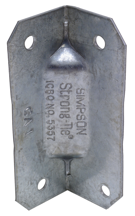 Simpson Strong-Tie GA1 GA 2-3/4 in. 18-Gauge Galvanized Gusset Angle