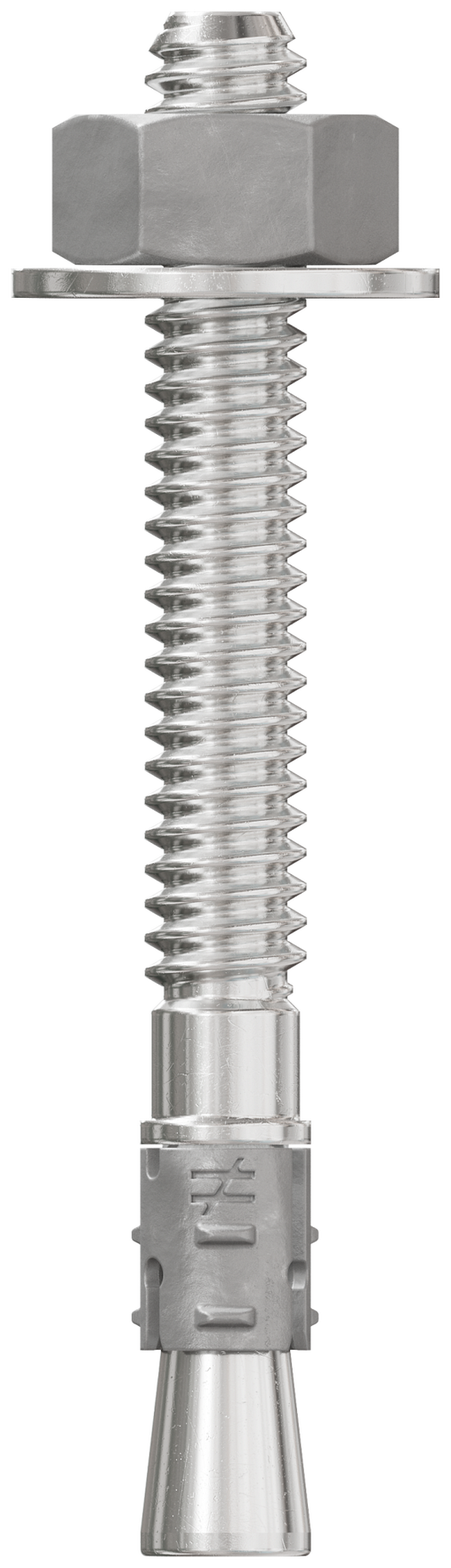 Simpson Strong-Tie STB2-25214S4F100 Strong-Bolt® 2 — 1/4 in. x 2-1/4 in. Type 304 Stainless-Steel Wedge Anchor, Fully Assembled (100-Qty) (Pack of 420)