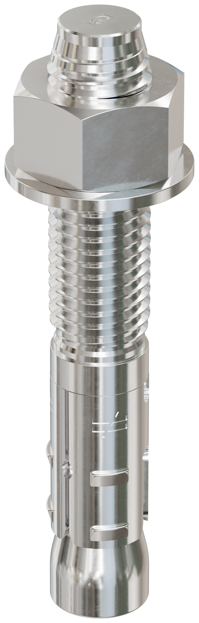 Simpson Strong-Tie STB2-754344SSR10 Strong-Bolt® 2 — 3/4 in. x 4-3/4 in. Type 304 Stainless-Steel Wedge Anchor (10-Qty)