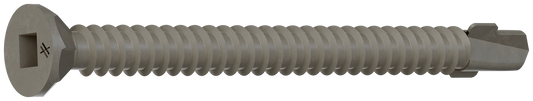 Simpson Strong-Tie CBSDQ214-2K CBSDQ Sheathing-to-CFS Screw — #10 x 2-1/4 in. #2 Square Undersized, Quik Guard® (2000-Qty) (Pack of 48)