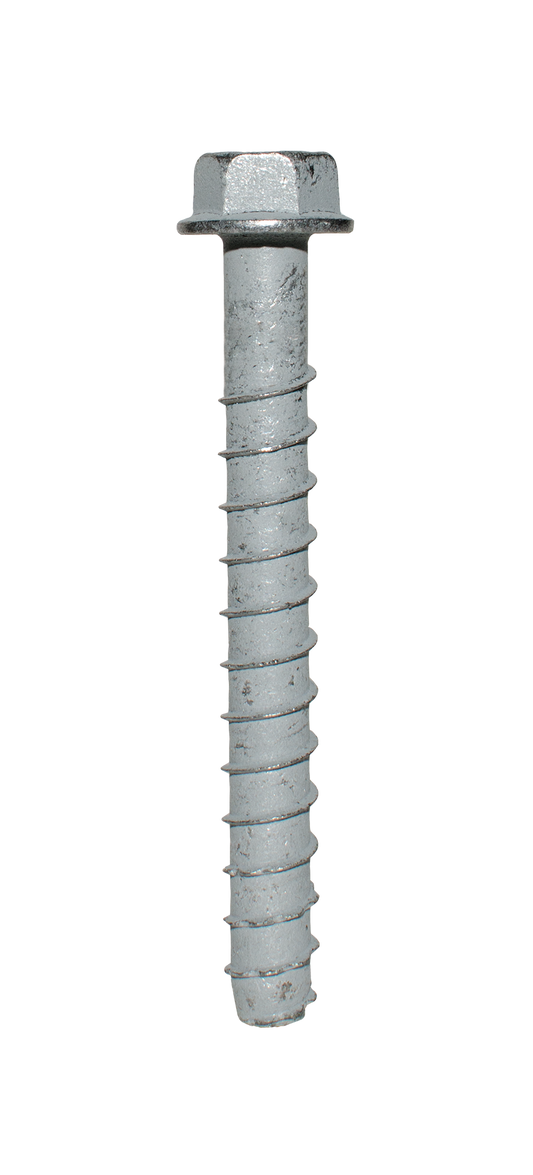 Simpson Strong-Tie THDB62600HMGF1 Titen HD® 5/8 in. x 6 in. Mechanically Galvanized Heavy-Duty Screw Anchor (Pack of 10)