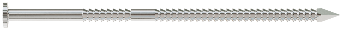 Simpson Strong-Tie T10A350PNJ 15° Wire Coil, Full Round Head, Ring-Shank Decking/Framing Nail — 3-1/2 in. x .131 in. Type 316 (1800-Qty) (Pack of 80)