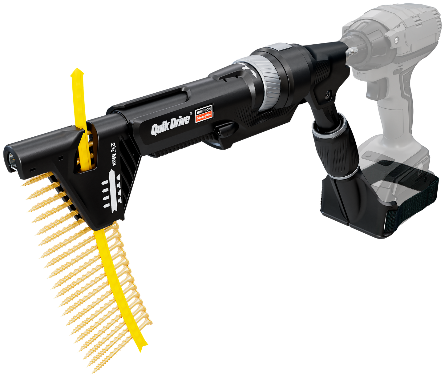 Simpson Strong-Tie QDPROJECTPRO Quik Drive® Project Pro™ Screw Driving Tool (Pack of 48)