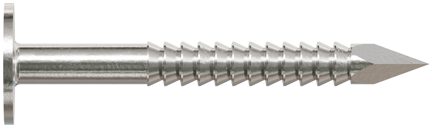 Simpson Strong-Tie S311ARN5 Roofing Nail, Annular Ring Shank — 1-1/4 in. x .120 in. Type 304 Stainless Steel (5 lb.) (Pack of 300)