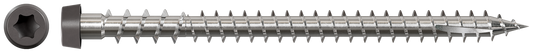 Simpson Strong-Tie DCU234S316GR04 Deck-Drive™ DCU COMPOSITE Screw (Collated) — #10 x 2-3/4 in. Type 316, Gray 04 (1000-Qty)