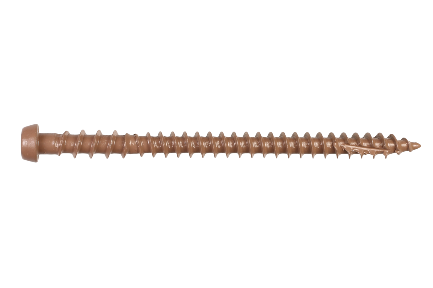 Simpson Strong-Tie DCU234TN01R350 Deck-Drive™ DCU COMPOSITE Screw — #10 x 2-3/4 in. T20, Quik Guard®, Tan 01 (350-Qty) (Pack of 300)
