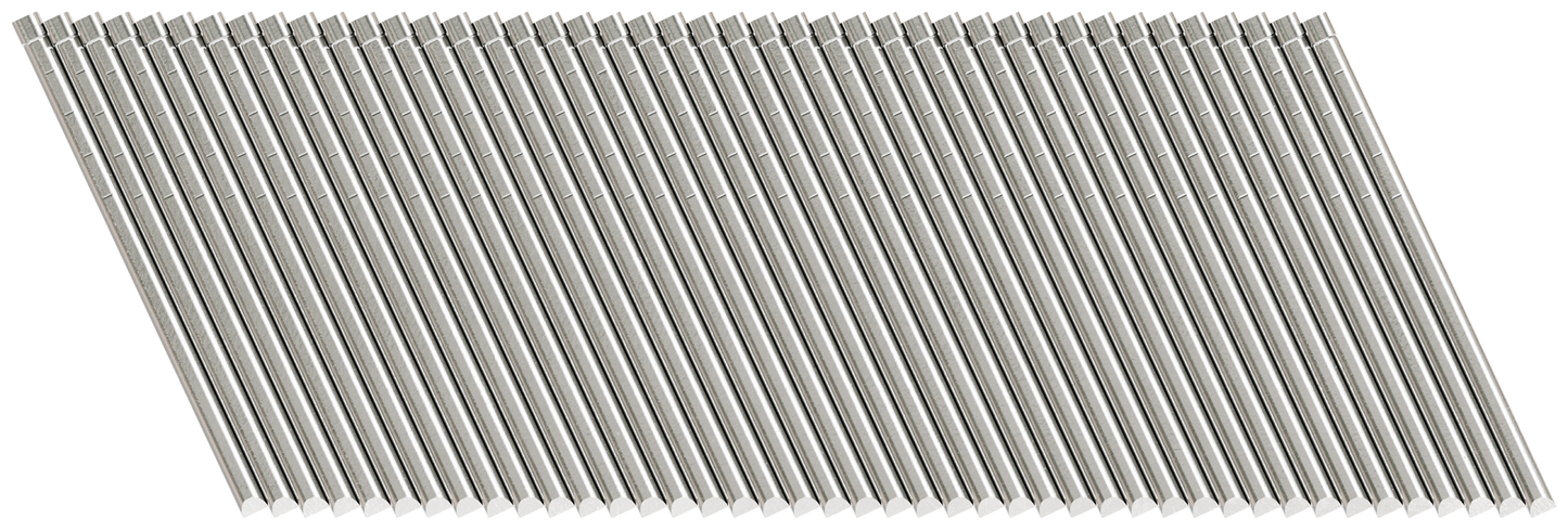 Simpson Strong-Tie S15N150FNB 25° Angle, Adhesive Collation, FN-Style, 15-Gauge Finishing Nail — 1-1/2 in. Type 304 (500-Qty)