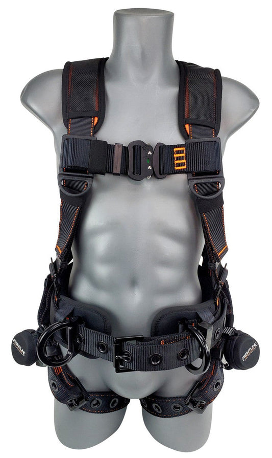 Frontline 110CTB Combat Lite Full Body Harness all Aluminum Hardware and Suspension Trauma Straps XL/2X
