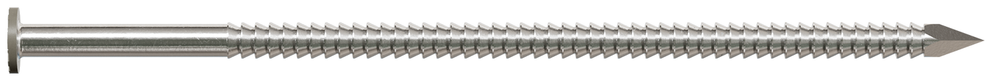 Simpson Strong-Tie S16SNDG1 Painted Siding Nail — 3-1/2 in. x .120 in. Type 304 Stainless Steel, Gray (1 lb.) (Pack of 800)