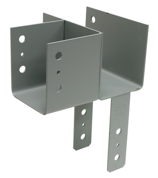 Simpson Strong-Tie ECCLR666 ECCLR L-Shape End Column Cap for 6x Beams, 6x Post, Skewed Right (Pack of 2)
