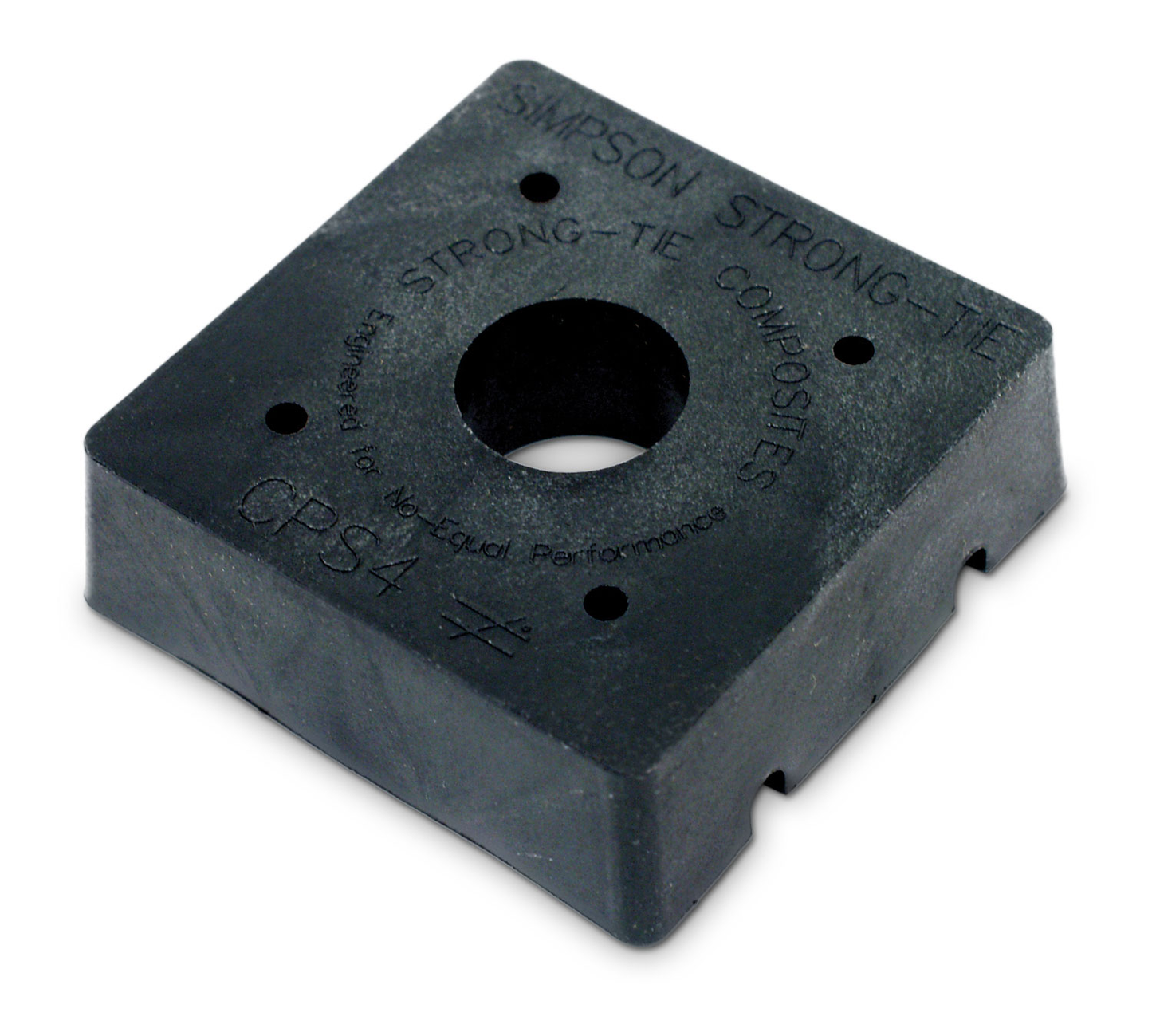 Simpson Strong-Tie CPS5 CPS Composite Plastic Standoff for 5x5 (Pack of 25)