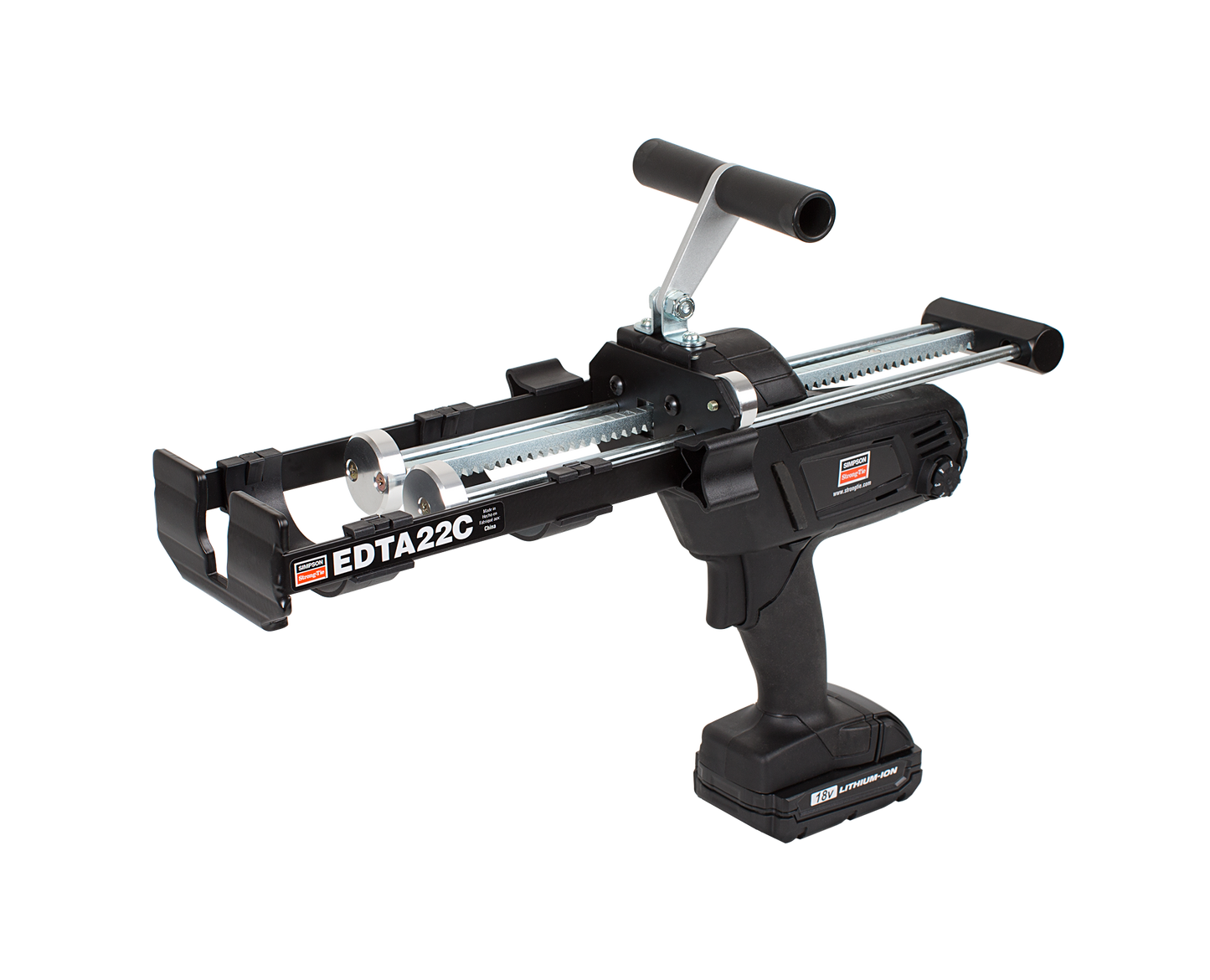 Simpson Strong-Tie EDTA22CKT EDTA22CKT Battery-Powered Dispensing Tool and Accessories for 22 oz. Cartridges (Pack of 24)