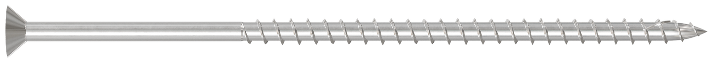 Simpson Strong-Tie T12600WP5 Strong-Drive® DWP WOOD SS Screw — #12 x 6 in. T27, Flat Head, Type 316 (5 lb.) (Pack of 6)