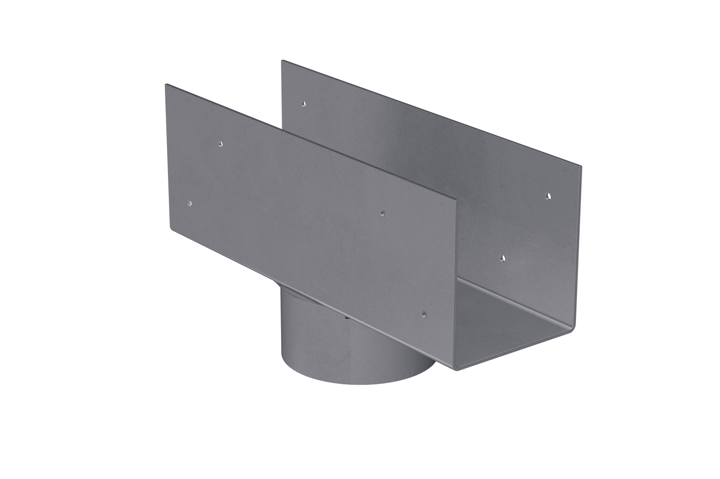 Simpson Strong-Tie LCC4.5-4 LCC 4-5/8 in. Column Cap for 4 in. Outside Diameter Lally Column