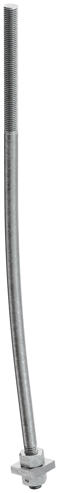 Simpson Strong-Tie SB5/8X24HDG SB 5/8 in. Dia. x 24 in. Hot-Dip Galvanized Anchor Bolt (Pack of 10)