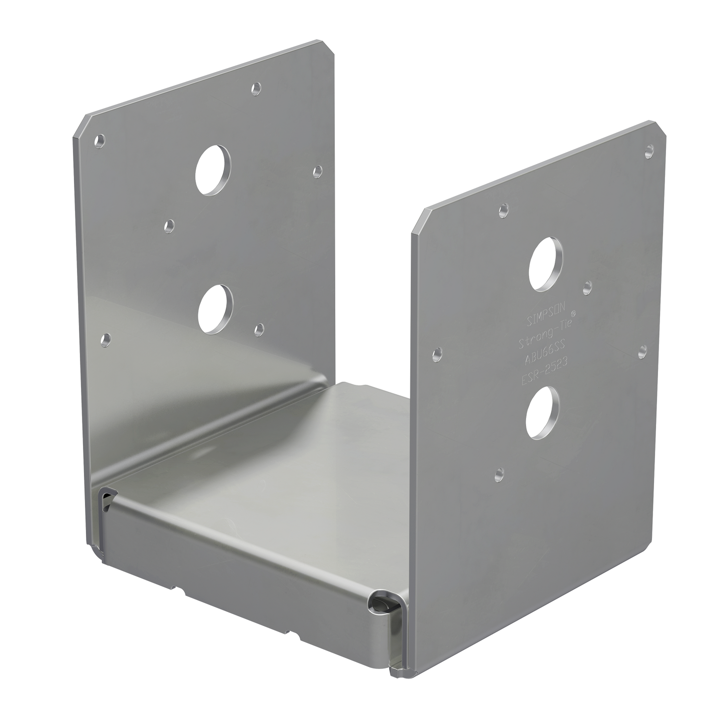 Simpson Strong-Tie ABU66SS ABU Stainless-Steel Adjustable Post Base for 6x6 (Pack of 216)