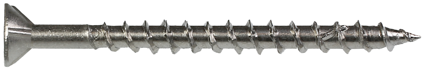 Simpson Strong-Tie T10200WP1 Deck-Drive™ DWP WOOD SS Screw — #10 x 2 in. T-25, Flat Head, Type 316 (1 lb.)