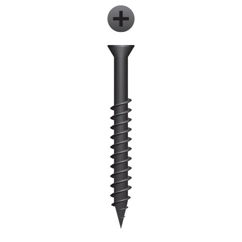 2PT - Strong-Point Phillips Trim Head, Sharp Point, Phosphate Coated, 6 x 2-1/4, Box of 3,000