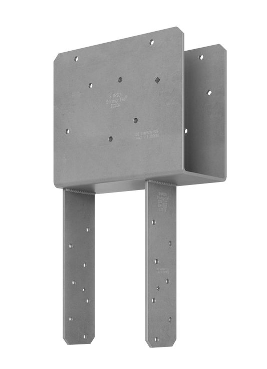 Simpson Strong-Tie ECCQ46SDS2.5 ECCQ™ End Column Cap for 4x Beam, 6x Post, with Strong-Drive® SDS Screws