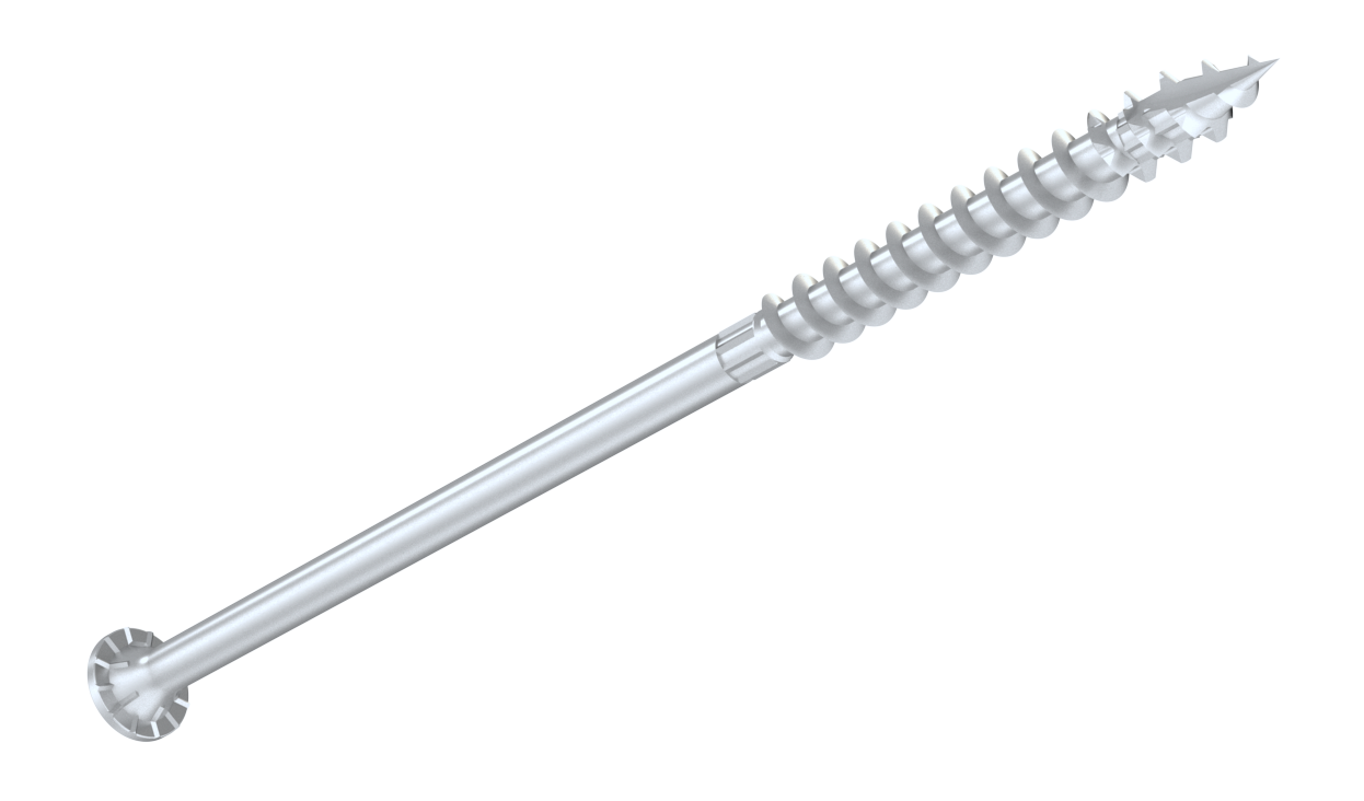 Simpson Strong-Tie SDWS27800SS Strong-Drive® SDWS™ TIMBER Screw — 0.275 in. x 8 in. T50, Type 316 (200-Qty)