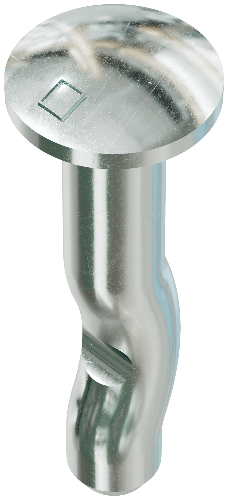 Simpson Strong-Tie CD25114M Crimp Drive® 1/4 in. x 1-1/4 in. Zinc-Plated Mushroom Head Anchor (100-Qty) (Pack of 16)