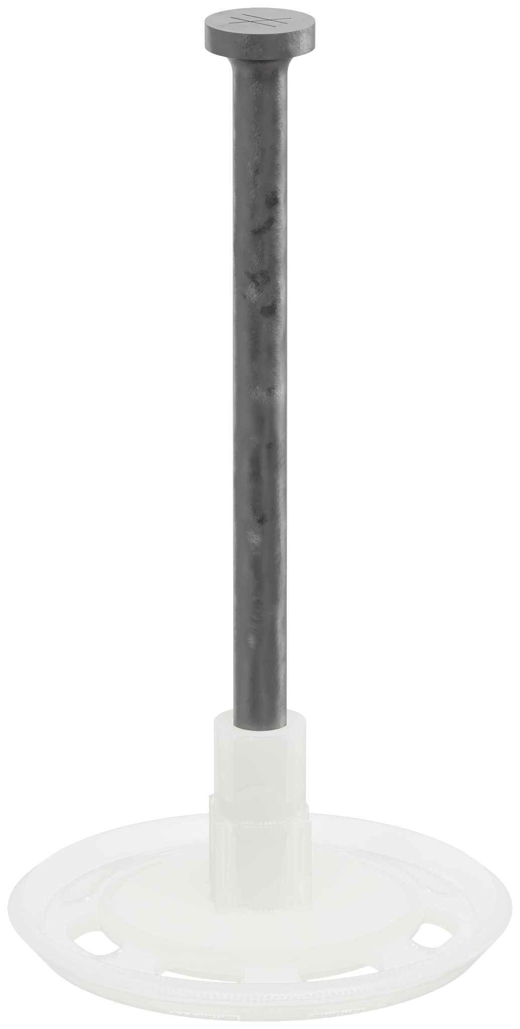Simpson Strong-Tie PINWP-250W PINWP 2-1/2 in. Powder-Actuated Plastic-Washered Pin for Insulation Board (50-Qty) (Pack of 10)