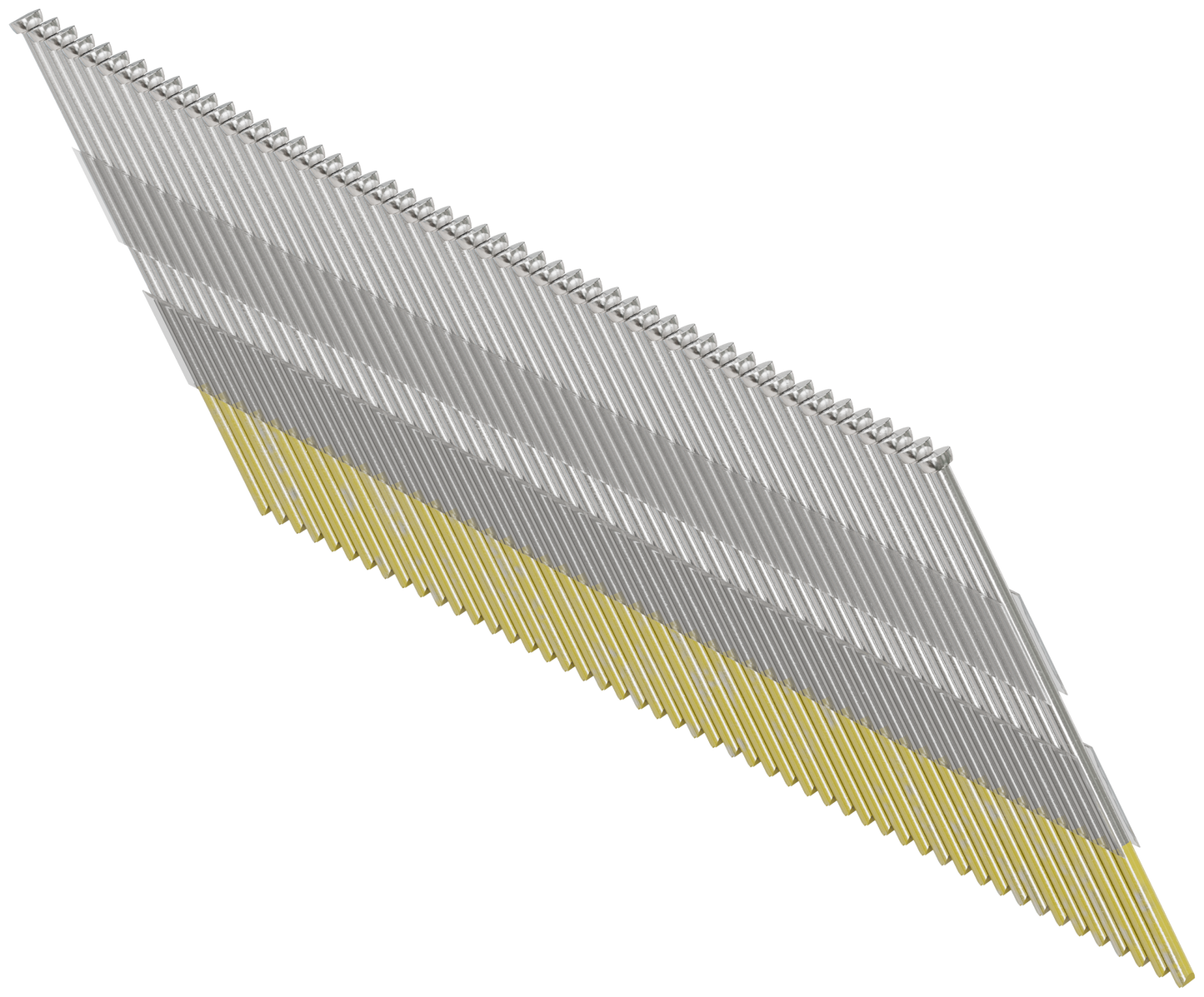 Simpson Strong-Tie S15N200SFB Tape Collation, DA-Style Angle, 15-Gauge Finishing Nail — 2 in. Type 304 (500-Qty)