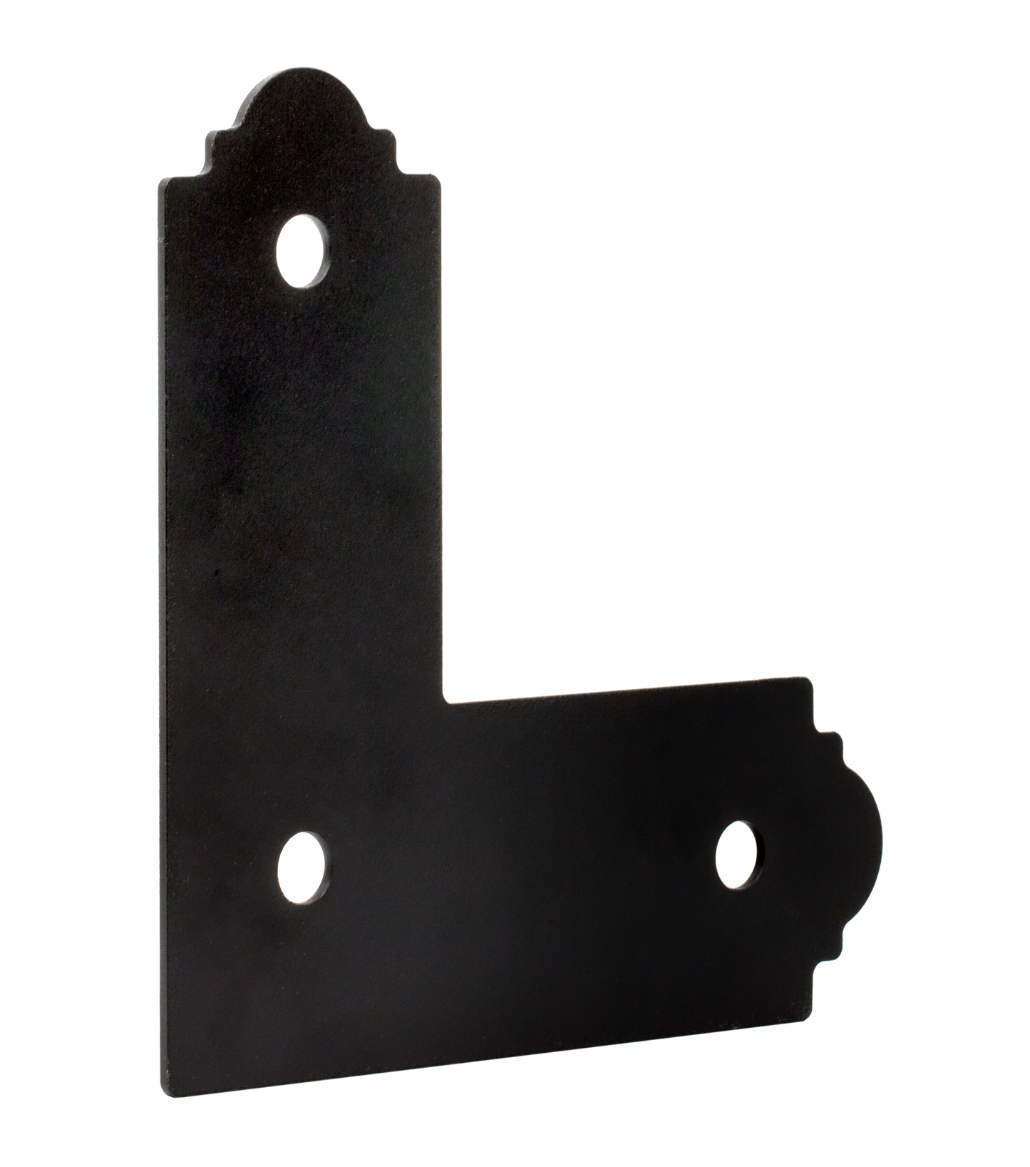Simpson Strong-Tie APL4 Outdoor Accents® Mission Collection® ZMAX®, Black Powder-Coated L Strap for 4x4 (Pack of 480)