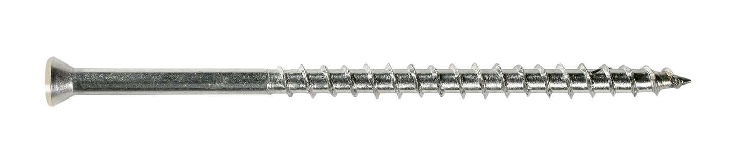 Simpson Strong-Tie T07225FTPGR03 Trim-Head Screw, 6-Lobe Drive — #7 x 2-1/4 in. T-15 Type 316, Gray 03 (350-Qty) (Pack of 6)