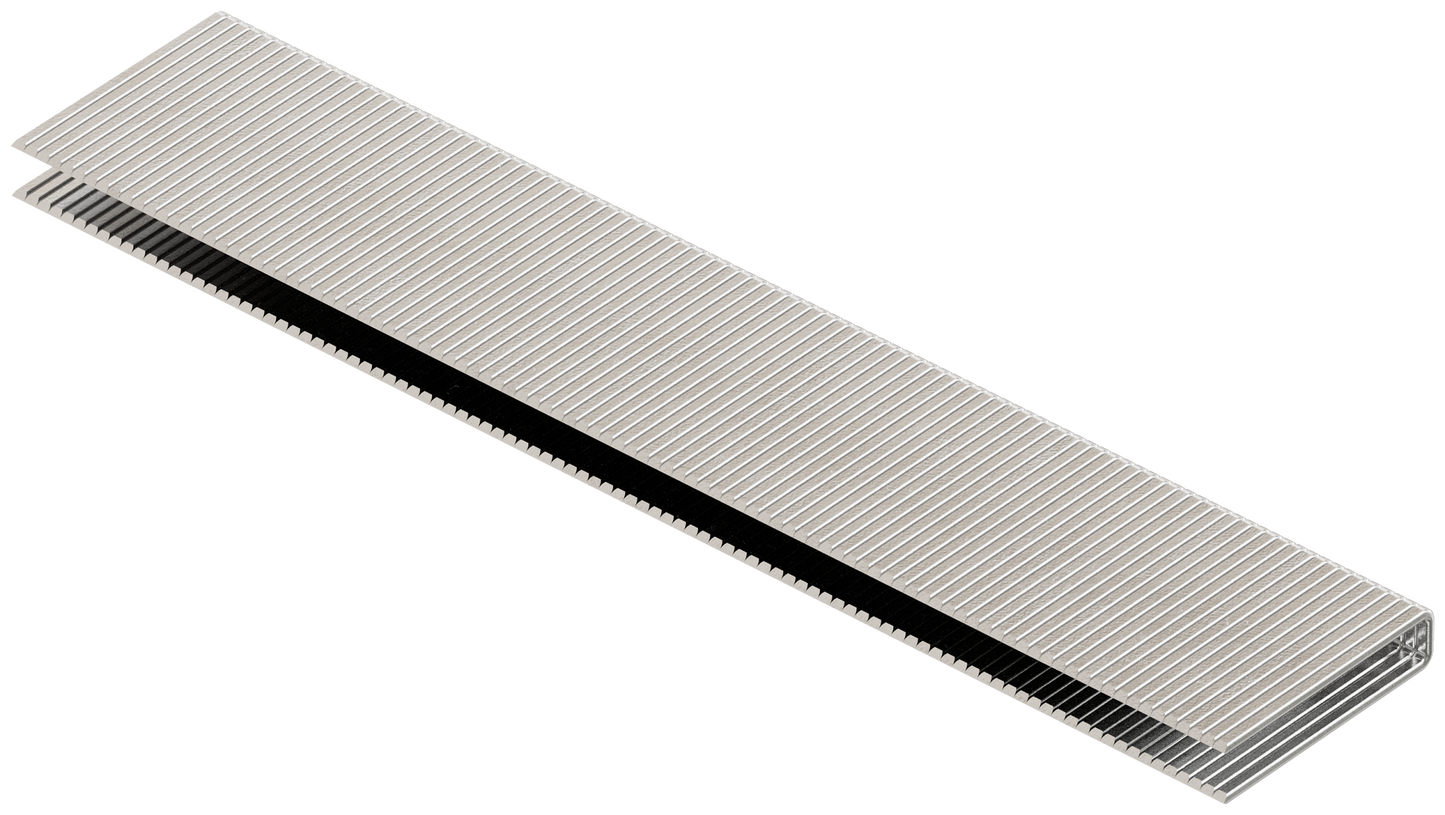 Simpson Strong-Tie S18N100L13 1/4-in. Crown, 18-Gauge Staples — 1 in. Type 304 Stainless Steel, (Qty-5000) (Pack of 10)