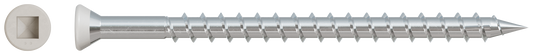 Simpson Strong-Tie DTH212S305GR01 Trim-Head Screw — Sharp Point (Collated) — #7 x 2-1/2 in. #2 Square Type 305 Gray 01 (1000-Qty) (Pack of 100)