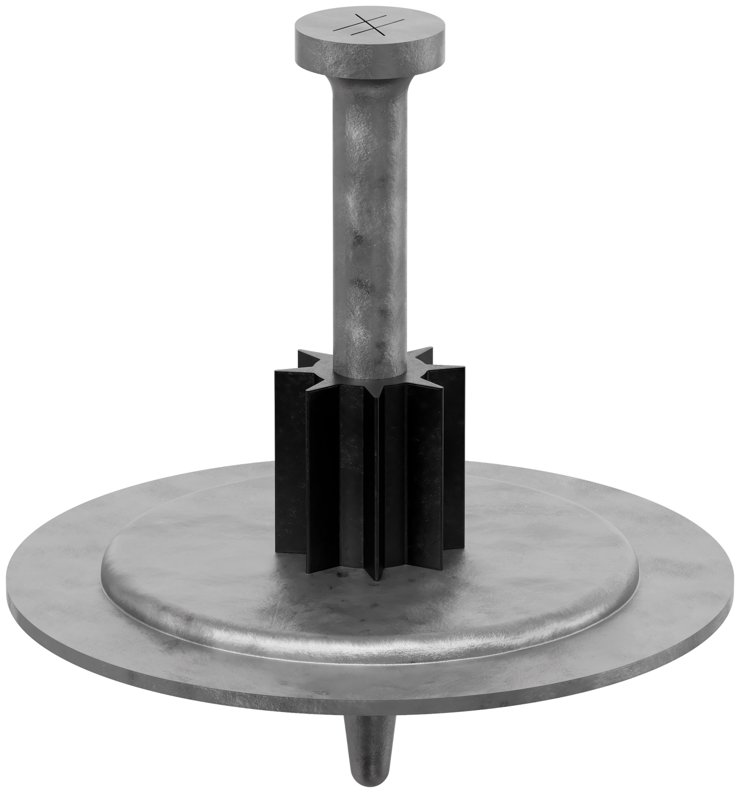 Simpson Strong-Tie PINW-150 PINW 1-1/2 in. Powder-Actuated Metal-Washered Pin for Insulation Board (50-Qty)
