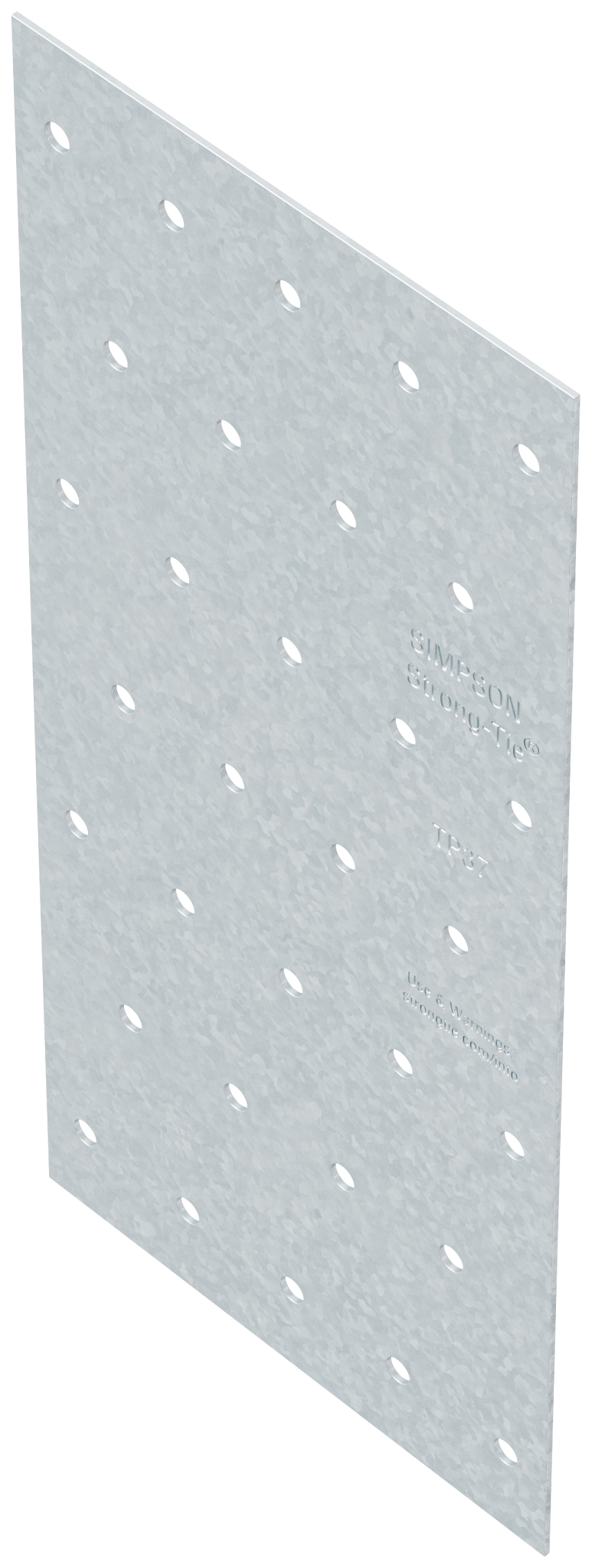 Simpson TP37 3-1/8" x 7" Tie Plate - G90 Galvanized