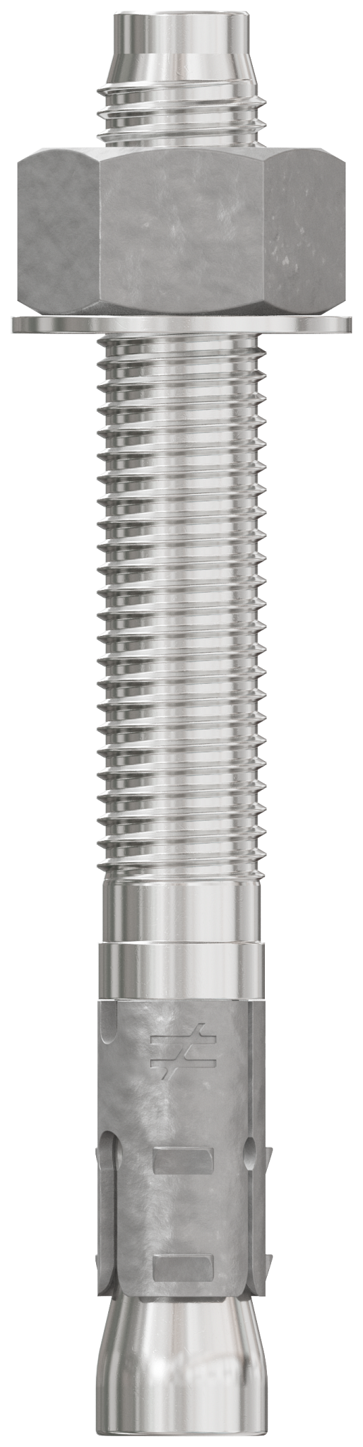 Simpson Strong-Tie STB2-75614S4F10 Strong-Bolt® 2 — 3/4 in. x 6-1/4 in. Type 304 Stainless-Steel Wedge Anchor, Fully Assembled (10-Qty) (Pack of 252)
