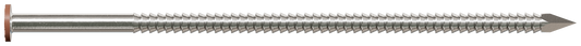 Simpson Strong-Tie S16SNDS1 Painted Siding Nail — 3-1/2 in. x .120 in. Type 304 Stainless Steel, Sienna (1 lb.) (Pack of 10)