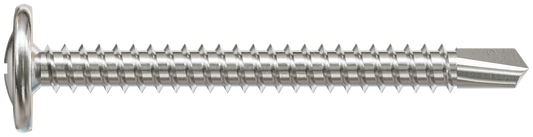 Simpson Strong-Tie F08T162KDB Self-Drilling Wire-Lath Modified Truss-Head Screw — #8 x 1-5/8 in. Type 410 (3000-Qty) (Pack of 64)